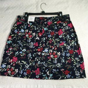 Croft&Barrow Floral Skort Size 12